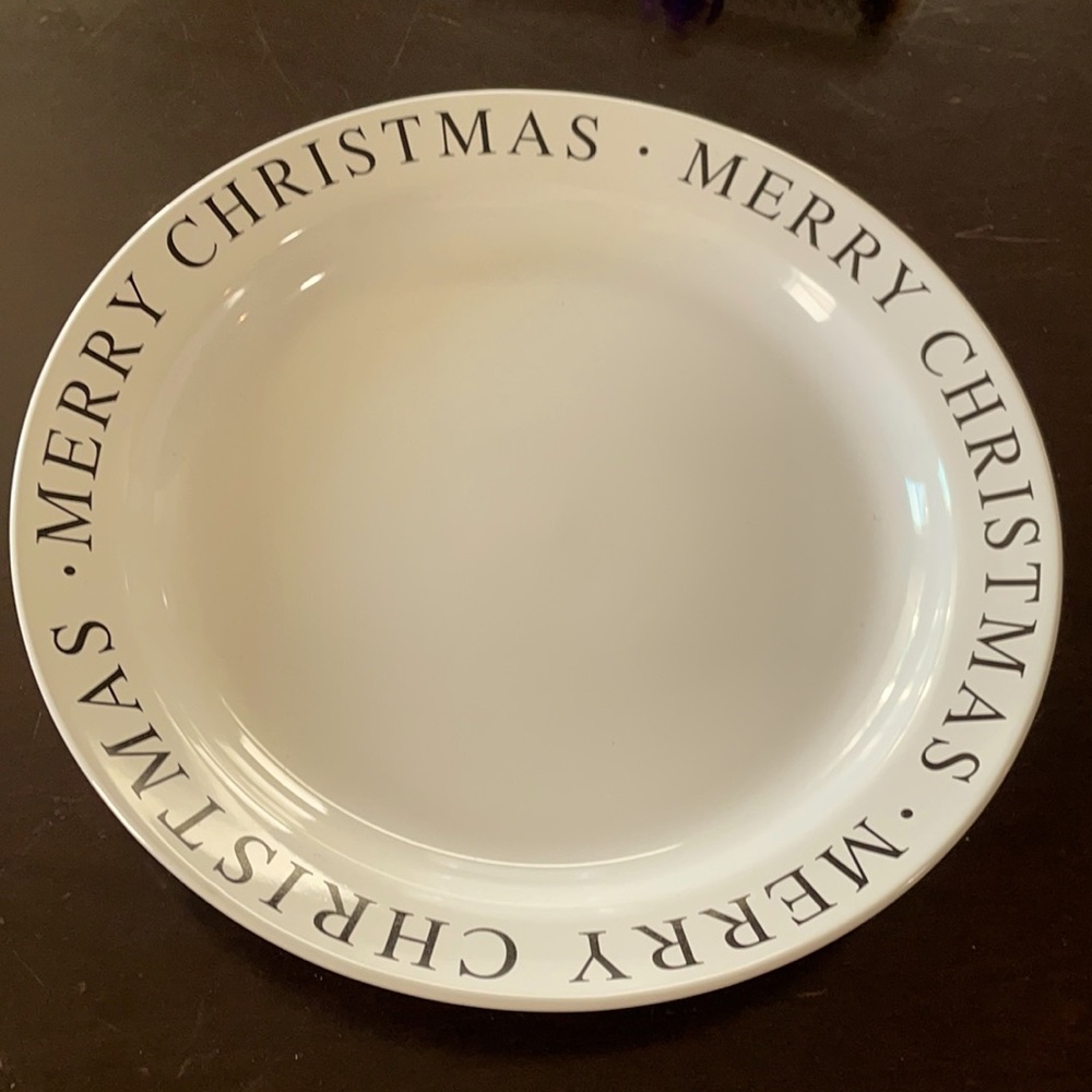 Merry Christmas plate or tray